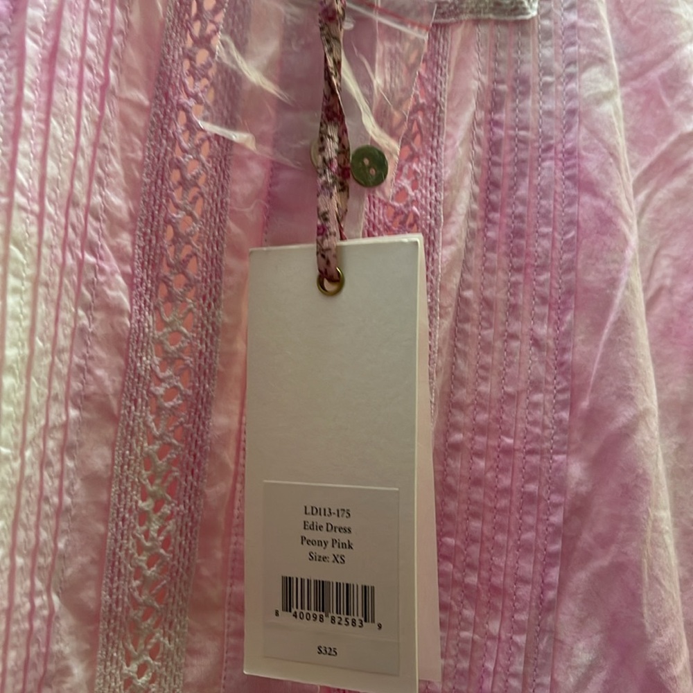 LoveShackFancy Edie Cotton Midi Dress NWT - Picture 12 of 14